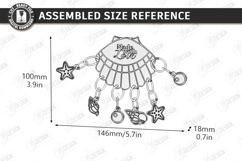 Knitting Stitch Markers Laser Cut | Crochet Progress Keeper Product Image 2