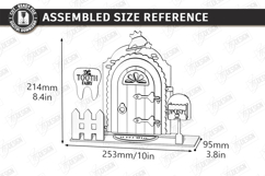 Tooth Fairy Door Laser Cut | Kids Bedroom Decor | Fantasy Product Image 2