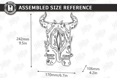 Dragon Phone Stands Laser Cut Bundle | Fantasy Phone Holders Product Image 14