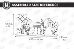 Coloring Montessori Toy for Kids Laser Cut | Paintable SVG Product Image 2