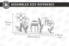 Coloring Montessori Toy for Kids Laser Cut | Paintable SVG Product Image 2