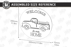 Interchangeable Truck Welcome Signs Laser Cut Bundle | CNC Product Image 9