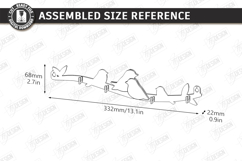 Rustic Bird Key Holder Laser Cut | Decorative Wall Hook SVG Product Image 2