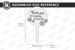 Teacher Plant Stake Laser Cut | Garden Sign | School Signs Product Image 2