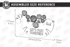 Balance Game Laser Cut|Balancing Stacking Toy|Board Game SVG Product Image 3