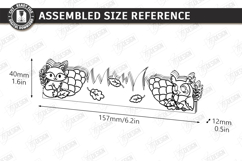 Magnet Photo Holder Laser Cut|Desk Photo Holder|Photo Stand Product Image 2