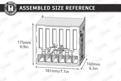 Drink Packet Organizer Laser Cut| Station Storage Laser |CNC Product Image 3