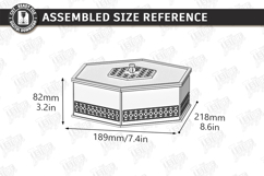 Decorative Modular Wooden Storage Boxes Laser Cut Bundle Product Image 14