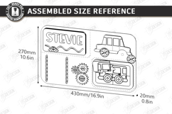 Personalized Busy Boards Laser Cut Bundle | Montessori Board Product Image 8