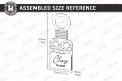 Wine Bottle Tag Laser Cut | Wine Accessory | Drinkware Décor Product Image 2