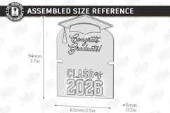 Graduation Bracelet Holder Laser Cut Bundle | Grad 2026 |CNC Product Image 2