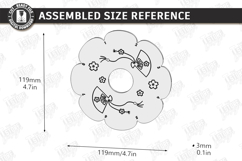 Kumihimo Disc Laser Cut Bundle | Braiding Boards | Craft Kit Product Image 13