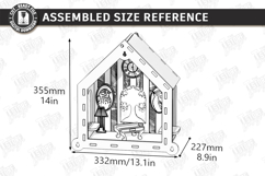 Bird Feeder Laser Cut Bundle | Hanging Birdfeeder Station Product Image 24