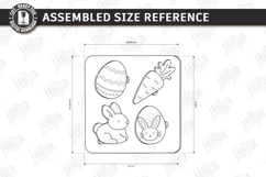Easter Kids Puzzles Laser Cut Bundle | Easter Bunny SVG |CNC Product Image 13