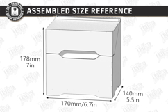 Recipe Box Laser Cut | Box with Recipe Cards | Kitchen Decor Product Image 2