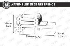 Wheelbarrow Planter Laser Cut | Garden Decor | Flower Holder Product Image 2