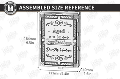 Whiskey Stones Storage Box Laser Cut | Whiskey Accessories Product Image 3