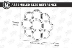 Wooden Snack Serving Tray Laser Cut | Modular Serving Board Product Image 2