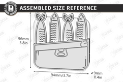 Fridge Magnet Laser Cut Laser Cut Bundle | Kitchen Decor SVG Product Image 13