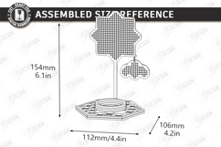Sewing Pincushion Laser Cut | Needle Holder Stand Laser Cut Product Image 2
