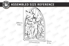 3D Layered Easter Decor Laser Cut Bundle | Night Light SVG Product Image 8