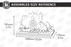 Modular Wooden Block Laser Cut Bundle | Toys and Games | CNC Product Image 23