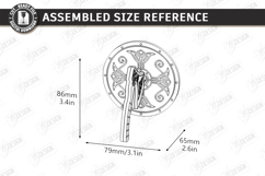 Magnet Kitchen Note Holder Laser Cut | DIY Fridge magnet SVG Product Image 3