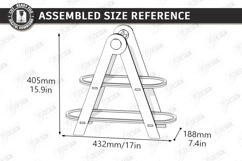 Cupcake Stand Laser Cut | Serving Tray | Swing and Ladder Product Image 2