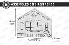 Miniature Village Block Toys Laser Cut Bundle | Town Houses Product Image 13