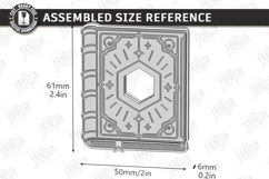 RPG Bardic Inspiration Token Laser Cut | Tabletop Gaming SVG Product Image 14