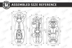 Animals Puzzle Laser Cut | Montessori | Educational Games Product Image 2