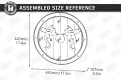 Wooden Ring Toss Game Laser Cut | Kids Laser | Dragons Laser Product Image 2