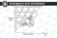 Crystal Display Shelf for Door Corner Laser Cut | Door Frame Product Image 3