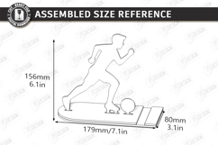 Sport Phone Stand Laser Cut | Gym and Dance | Phone Holder Product Image 2