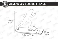 Sport Phone Stand Laser Cut | Gym and Dance | Phone Holder Product Image 2