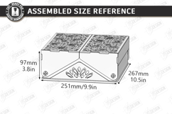 Storage Boxes Laser Cut Bundle | Decorative Organizers SVG Product Image 8
