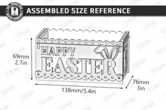 Easter Boxes and Crate Laser Cut Bundle | Bunny Baits | CNC Product Image 12