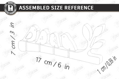 Family Key Holder Laser Cut | Decorative Wall Key Organizer Product Image 2