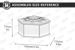 Wooden Gift Box Laser Cut | 3D Layered Flower Gift Box | CNC Product Image 2