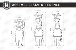 Animal Puzzle Laser Cut | Kids Puzzle Game SVG | Kids Laser Product Image 2