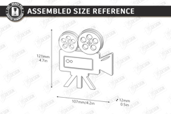 Home Cinema Tiered Tray Laser Cut|Home Theater Mini Signs Product Image 4