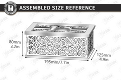 Mother's Day Gift Box Laser Cut | Floral Box | Jewelry Box Product Image 2