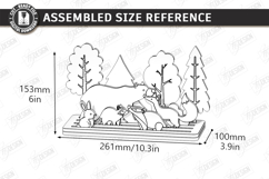Modular Wooden Animal Scene SVG Montessori Laser Cut Toy SVG Product Image 12