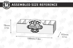 Drink Packet Organizer Laser Cut | Storage Box | Kitchen SVG Product Image 2