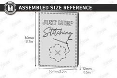 Needle Holder Laser Cut | Sewing Organizer | Laser Engraved Product Image 2