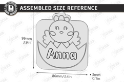 Paintable Easter Characters Laser Cut Bundle | Kids Easter Product Image 13