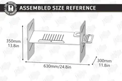 3D Wooden Bed Tray Table Laser Cut | Laptop Tray | Home SVG Product Image 3