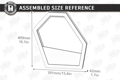 Modern Wall Planters Laser Cut Bundle | Geometric Wall Vase Product Image 13