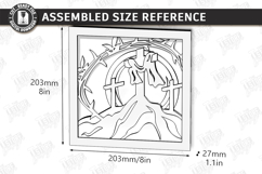 3D Layered Easter Decor Laser Cut Bundle| Resurrection Scene Product Image 13