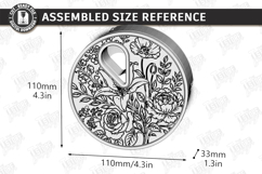 Weekly Pill Box Organizers Laser Cut Bundle | Pillbox Design Product Image 14